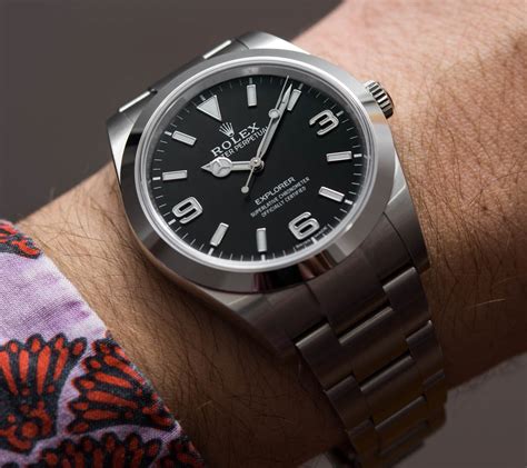 rolex explorer 1 weber juwelier|Rolex explorer 39mm reviews.